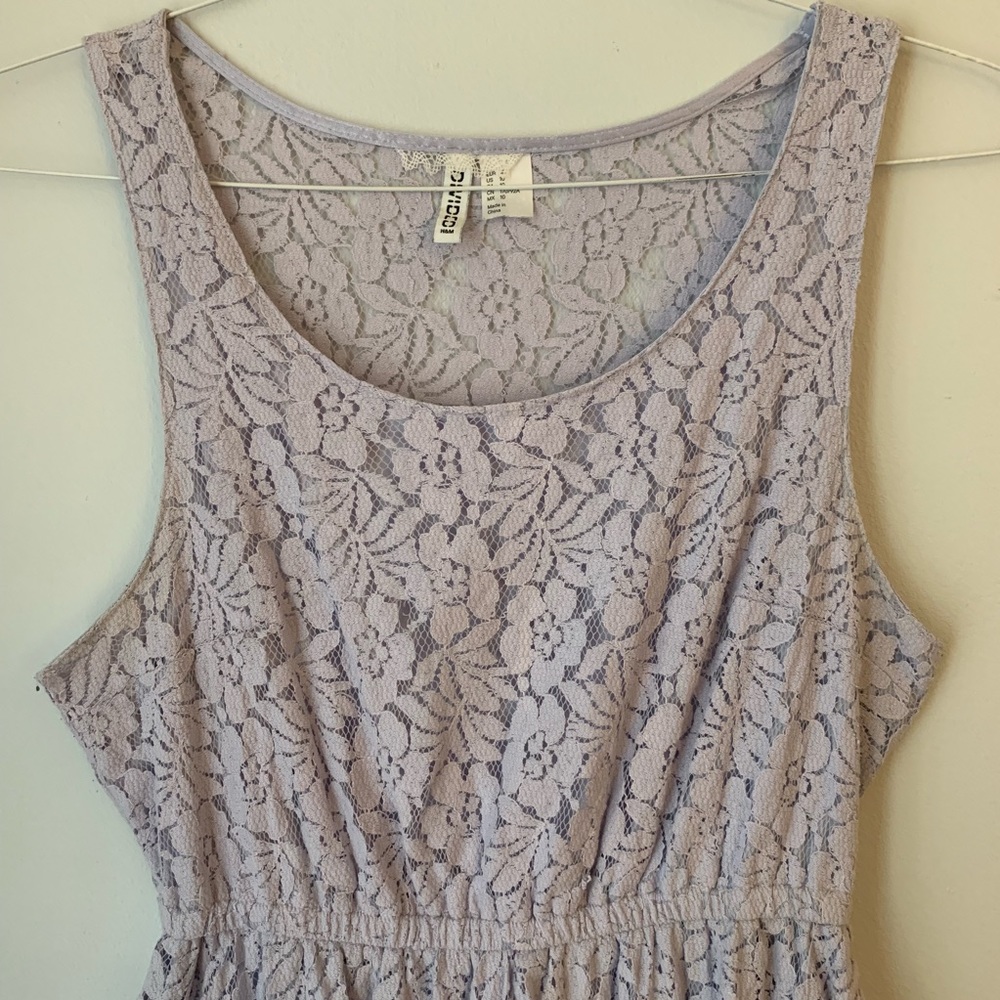 Lilac Lace Dress